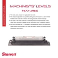 thumbnail image 2 of Frasco principal Machinists' Level Starrett 98-8 de 20 cm con conexión a tierra, 2 of 7