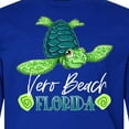 thumbnail image 4 of Inktastic Vero Beach, Florida Happy Sea Turtle Long Sleeve Youth T-Shirt, 4 of 5