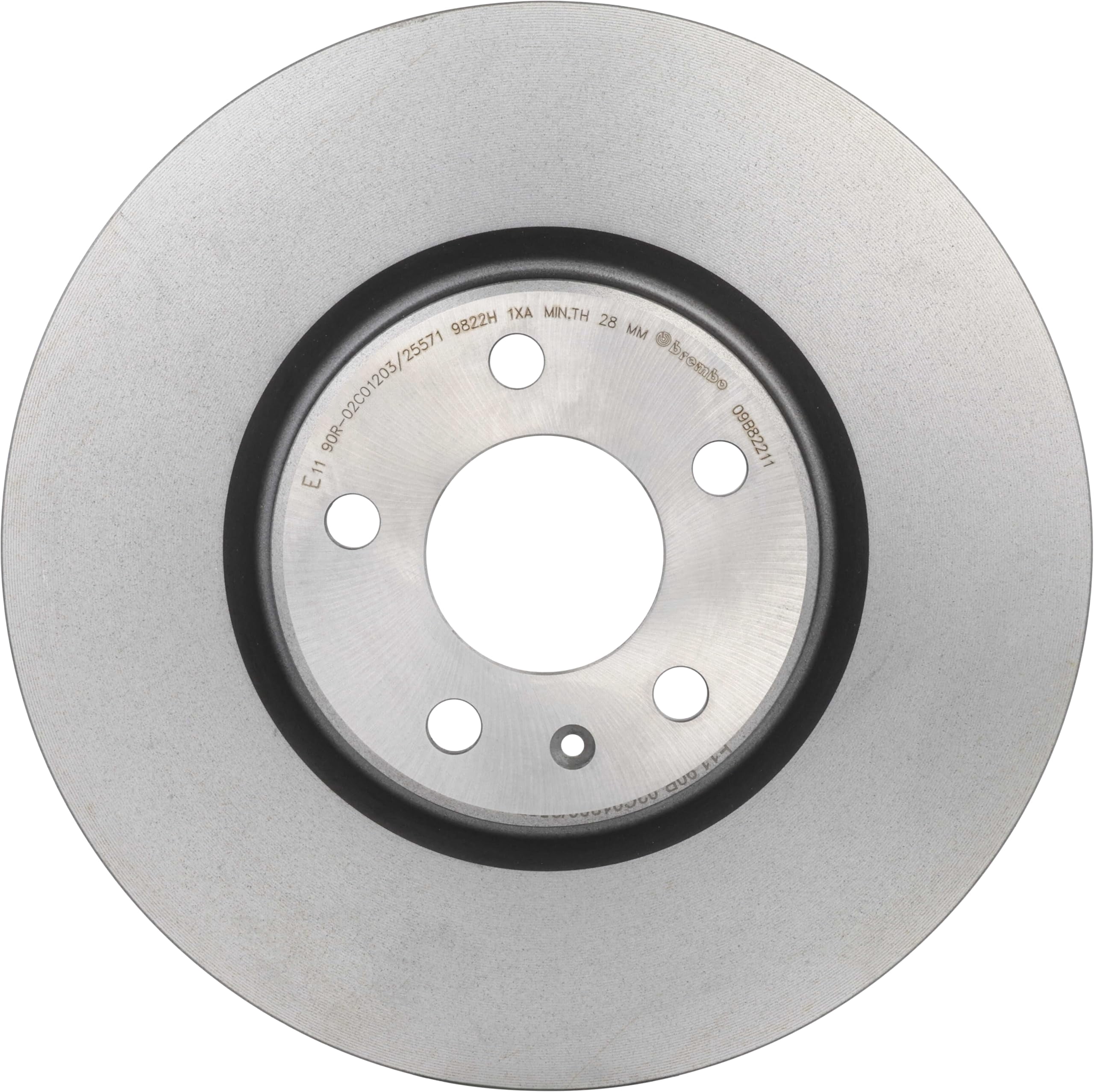 Brembo 09.B822.11 BRAKE ROTORS Fits select: 2013-2016 AUDI Q5 PREMIUM