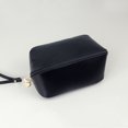 thumbnail image 2 of Bolsa de cosméticos Cremallera portátil Almacenamiento de maquillaje PU Impermeable de noche (Negro) Ehuebsd Para Estrenar, 2 of 7