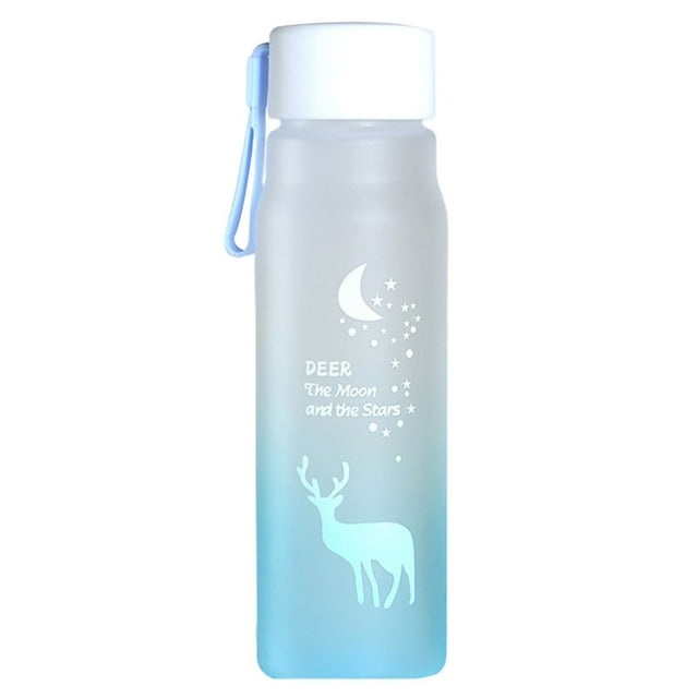 Deals today Water Bottles for Hiking Camping Juice Container for Juicing Smoothie Drinking Beverage Portable Water Tumbler Iced Coffee Container Everyday Drinking