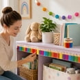 thumbnail image 5 of Ocean Classroom Decor Pencil Classroom Border 3 Inch, Colorful Wall Decor for Classroom and Bathroom, Under The Sea Classroom Decorations for Home, 5 of 6