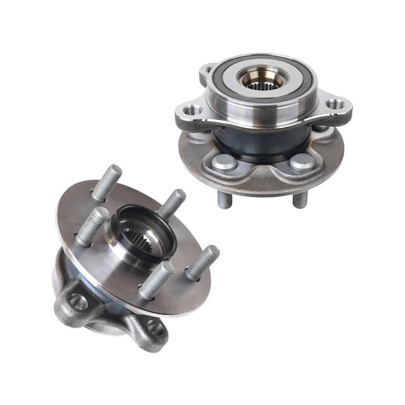 Front Wheel Hub Assembly Set - Compatible with 2019 - 2022 Toyota Corolla 2020 2021