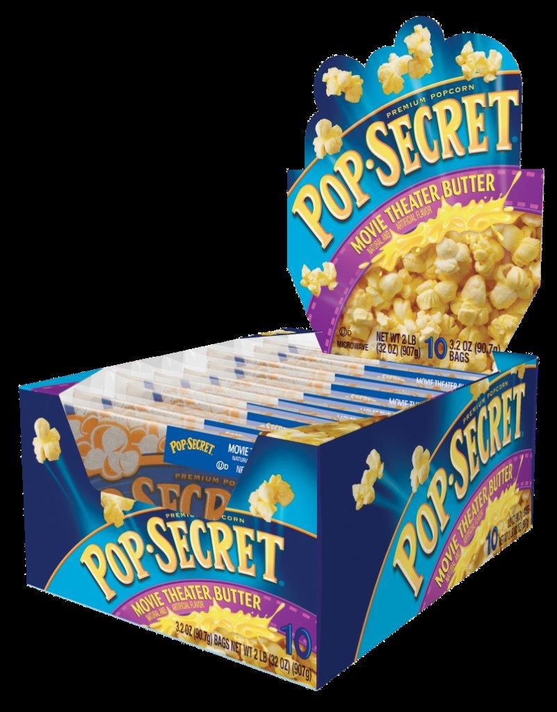 Pop Secret Popcorn Movie Theater Butter, 3.2 Oz