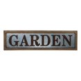 thumbnail image 1 of Cheungs 4871 Horizontal Wood Frame Wall Sign - Garden, 1 of 1