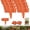Brick Red garden edging border, variant on Imitation Stone Garden Fence - DIY Garden Edging Border, Weatherproof Plastic Cobbled Effect Landscape Decor, Decorative Flower Bed Fence for Landscaping, Path Lawn