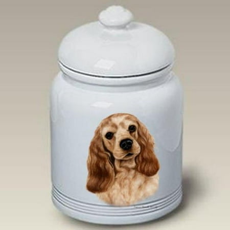 Cocker Spaniel Treat - Cocker Spaniel Buff - Tamara Burnett Treat Jars