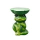 thumbnail image 1 of Estatua de rana para exteriores, de patio, asiento de animal, taburete de jardín, figura coleccionable pintada, escultura creativa, regalo para, 1 of 8