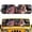 Cute Pug, variant on Bulopur Funny Windshield Sun Shade for 2018-2025 Jeep Wrangler JL JLU & 2020-2025 Jeep Gladiator Foldable Front Windshield Sunshade for Outdoor Camping Bald Eagle Pattern