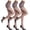 Gray, variant on 3 Pairs Women's Sheer Tights - 20D Control Top Pantyhose with Reinforced Toes