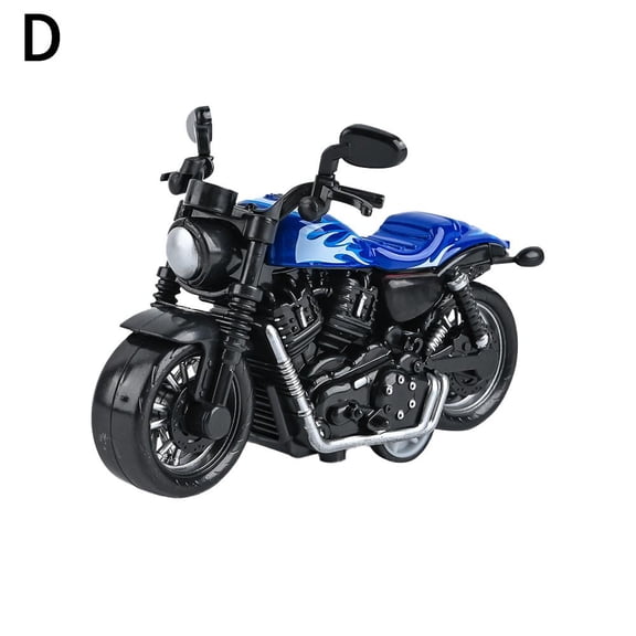 Motorcycle Model Toy Alloy Kids Pull Back Car Motorbike Vehicle Collection D1B8