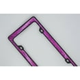 thumbnail image 6 of Creathome 3D Shining and Neon License Plate Frame from Pure Zinc Alloy Metal Per, 6 of 11