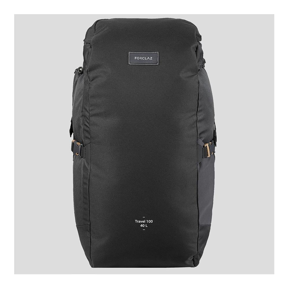 Mochila Montaña y Trekking Viaje Decathlon Forclaz Negro Walmart