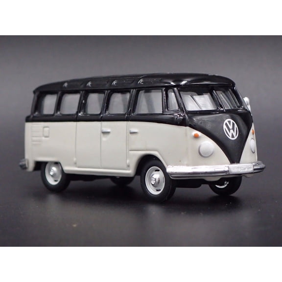 Open Box 1950- 1967 VW VOLKSWAGEN TYPE 2 T1 23 WINDOW BUS 1:64 SCALE DIECAST MODEL CAR