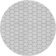 thumbnail image 1 of Ahgly Company Machine Washable Indoor Round Transitional Platinum Gray Area Rugs, 3' Round, 1 of 7