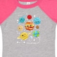 thumbnail image 4 of Inktastic Cute Planets, Kawaii Planets, Space, Cosmos, Stars Boys or Girls Baby Bodysuit, 4 of 5