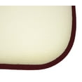 thumbnail image 4 of Kashi Home 16"x16" Memory Foam Chair Seat Cushion Pad for Kitchen, Dining Room, Patio Chairs, Set of 2, Burgundy, 4 of 5