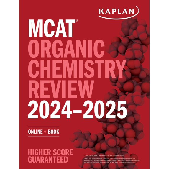 Pre-Owned MCAT Organic Chemistry Review 2024-2025: Online + Book (Paperback) 1506286976 9781506286976