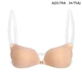 thumbnail image 1 of 1pc Women Invisible Bra Push Up Silicone Bra With Transparent Straps Backless, 1 of 5