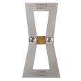 thumbnail image 2 of Wood Joints Gauge, Marking Connection Ruler Dovetail Ruler, Dovetail Gauge Stainless Steel Crack Repair For Plate Splicing Industry Rectangular Connection, 2 of 8