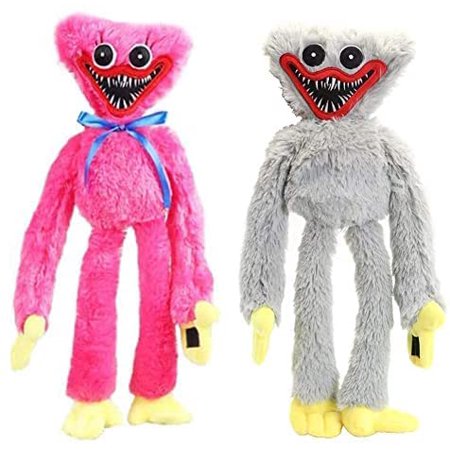 2pcs 40cm Puppy Playtime Huggy Huggy Plush Toy, Sausage Mouth Monster