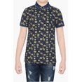 thumbnail image 4 of BOYS POLO SHIRT KNIT YELLOW INDIGO, 4 of 5