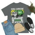 thumbnail image 5 of School is Important But Garbage Trucks are Importanter Unisex T-Shirt, 5 of 5