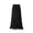 Black, variant on Women's Beige Multi Color Crochet Hollow Out Knit Maxi Skirt High Waist Flowy with Lace Trim
