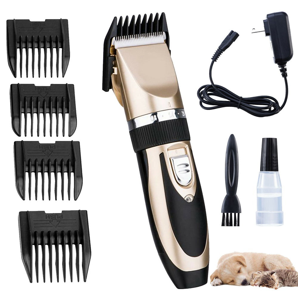 NEW Electric Animal Pet Dog Cat Hair Trimmer Shaver Razor Grooming Quiet Clipper
