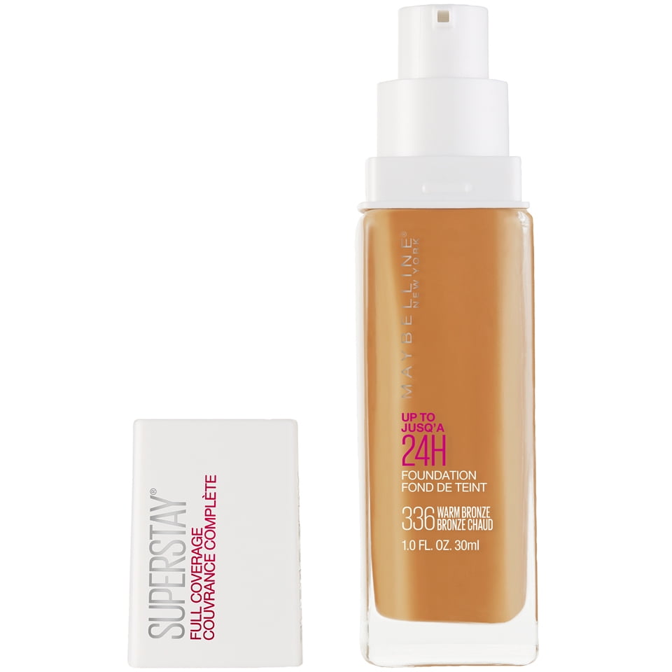 Maybelline Super Stay Full Coverage Liquid Foundation Makeup, Warm