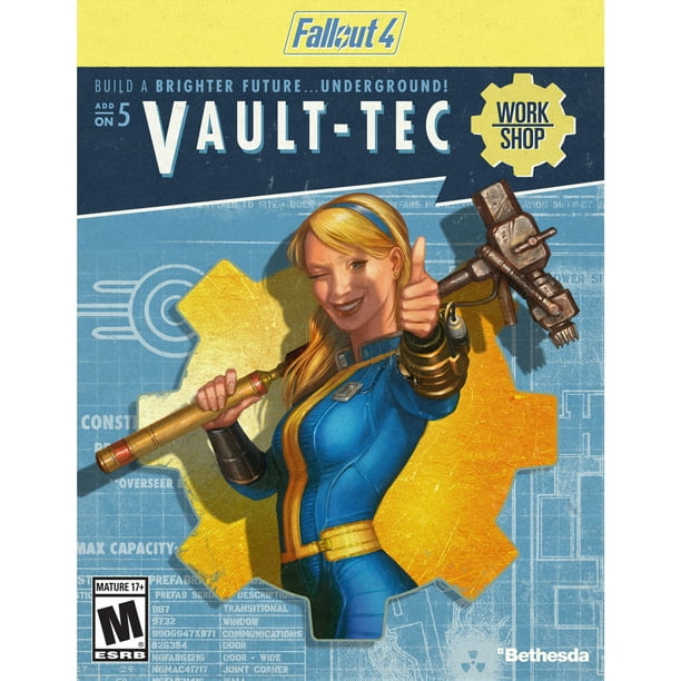 Fallout 4 Vault Tec Workshop Dlc Pc Digital Download Walmart Com