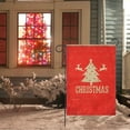 thumbnail image 2 of Teissuly Merry Christmas Garden Flags, Xmas Trees Small Yard Decorations, Winter Christmas Seasonal Farmhouse Holiday Outdoor Decor, Vertical Double Sided Teissuly WER2023112000642, 2 of 5