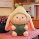 thumbnail image 1 of Lovely Fruit Rabbit Peluche de juguete Almohada de peluche Suave y cómodo Muñeco de peluche agradable para la piel para niños Navidad Día de los niños, 1 of 2