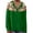 Green, variant on Ladies' Ethnic Printed Style Cardigan Jacket Ladies' Autumn And Winter Jacket