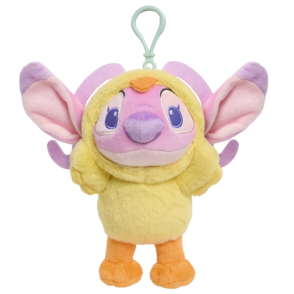 Disney Stitch's Angel 5.5-inch Easter Clip-on Plush, Ages 2 Years and up