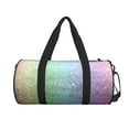 thumbnail image 2 of Bingfone Beautiful Glitter Print Gym Duffle Backpack for Men Women,Travel Weekender Carry-On Bags with Detachable Back Pack Straps for Traveling Overnight Climb Sports, 2 of 8