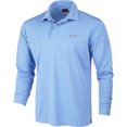 thumbnail image 1 of Greg Norman - Polo de rugby para hombre con protección UV, color azul, grande, 1 of 1