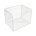 thumbnail image 2 of Baño para perros con paredes altas, PVC resistente, fácil de limpiar, desmontable para perros pequeños y Transparente, 2 of 8