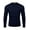 Navy Blue, variant on Men's Lightweight Casual Fashion Dress Sweater - Long Sleeve Crew Neck Knitted Pullover Sweatshirts