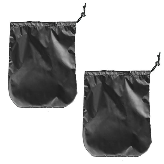2 Pcs Waterproof Side Mirror Covers, 420D Silver-Coated Auto Rearview Protection Cover, Winter Protection Cover with Drawstring, 13 x 10.6 in / 33 x 27 cm, for Car Side Mirror Frost Guard