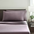 thumbnail image 6 of Allswell 4-Piece Soft & Silky Serenity 100% TENCEL™ Bed Sheets Set, Hazy Purple, King, 6 of 9