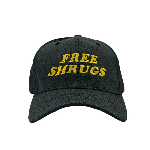 Free Shrugs Hat Funny Introverted Novelty Baseball Cap