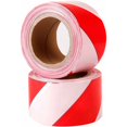 thumbnail image 3 of Ruban d'Avertissement Non Adhésif Rouge et Blanc pour Barrière Jinsinto48mmX33M,, 3 of 5