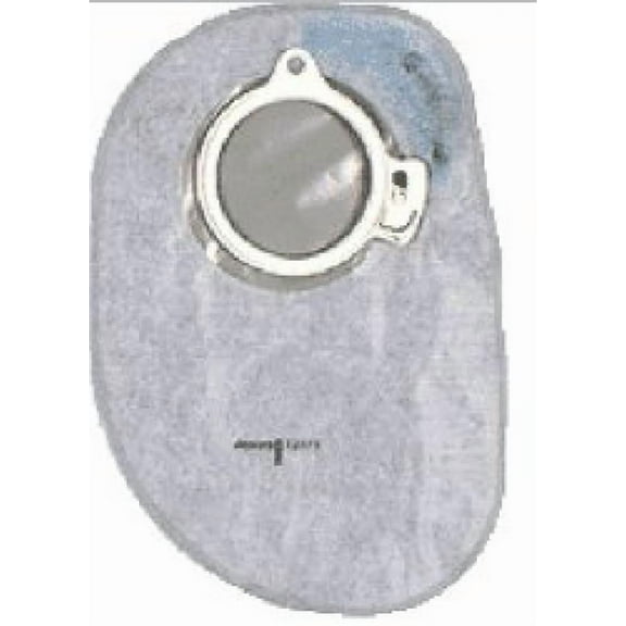 Assura Colostomy Pouch, Two-Piece System, 8-1/2 Inch Length, Maxi, Transparent, Closed End, Green Code, 30 Count