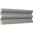 thumbnail image 2 of Ekena Millwork 4"H x 3/4"P x 94 1/2"L Gorleen Chair Rail (12-Pack), 2 of 6