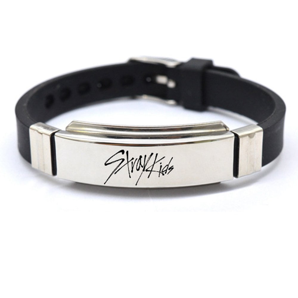 Collier Pendentif Stray Kids - Bijou Kpop En Acier Inoxydable - Merchandising Officiel Style - Neuf Avec étiquette