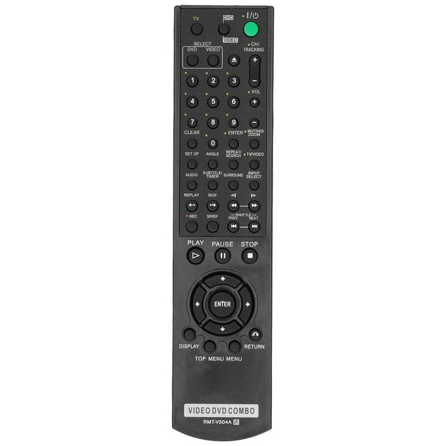 Remote Control Replacement,RMT‑V504A Video DVD Combo ABS Remote Control Remote Control Power Packed Performance