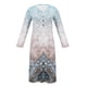 thumbnail image 4 of ICHUANYI Clearance Fashion Women Casual Sexy Round Neck Printing Summer Short Sleeve Pockets Dress(Light Blue, S) ICHUANYI WER2023081206440, 4 of 5