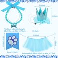 thumbnail image 2 of Pet Birthday Party Accessories Banner Pull Flag Dog Bone Necklace Saree Set Celebration Party Decoration Layout Supplies, 2 of 4
