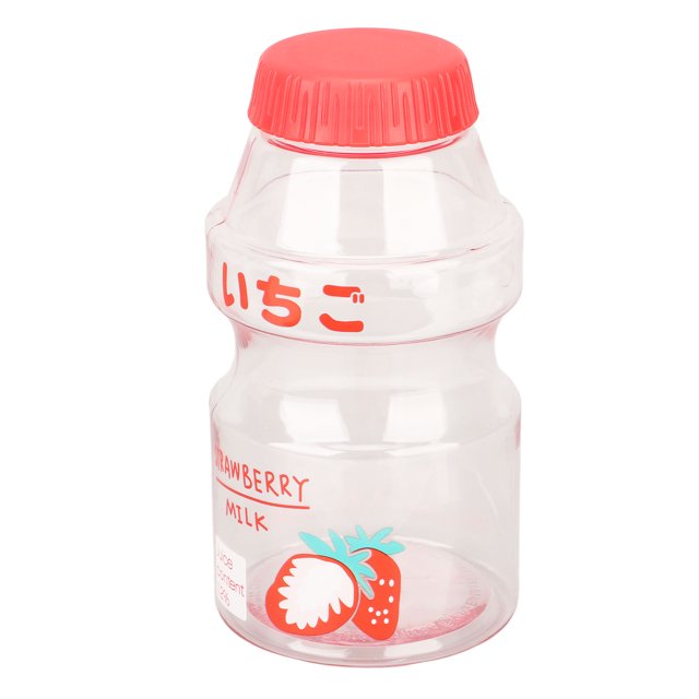 Plastic Juice Bottle,Water Bottle Cartoon Innovative Transparent Juice Bottle Juice Bottle Advanced Technology